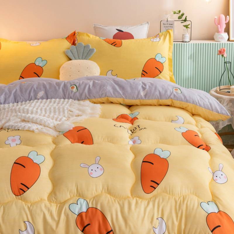 HKM-898515 Thickened Cotton Velvet Quilt for Winter - 135cm x 200cm