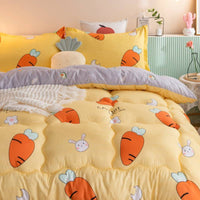 HKM-898515 Thickened Cotton Velvet Quilt for Winter - 135cm x 200cm