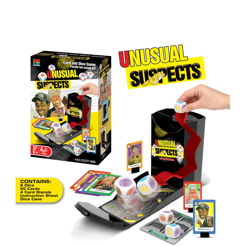 HKM-898771 Interactive Number Card Dice Bingo Game for Family Fun and Enjoyment