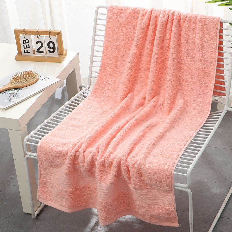 HKM-898771 Pure Cotton 500g Bath Towel - Soft, Absorbent Large Towel in Various Colors for Hotel and Salon Use