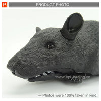HKM-898835 Lifelike Remote Control Plastic Mouse Toy - 21x7x6.5 cm