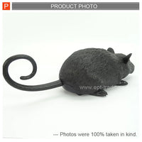 HKM-898835 Lifelike Remote Control Plastic Mouse Toy - 21x7x6.5 cm