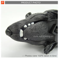 HKM-898835 Lifelike Remote Control Plastic Mouse Toy - 21x7x6.5 cm