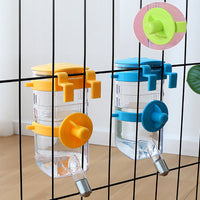 HKM-899027 Dripless Dog Kennel Water Bottle Dispenser for Crate - Automatic Pet Drinking Fountain with Easy Setup