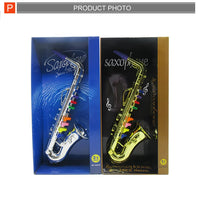 HKM-899155 Kids Educational Saxophone Toy - Plastic Non-Electric Cartoon Musical Instrument For Ages 2-13