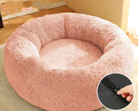 HKM-899155 Plush Round Pet Nest in Various Colors and Sizes, Removable Design