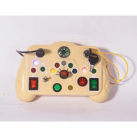 HKM-899347 Montessori Busy Board Light Game Console for Early Learning and Skill Development