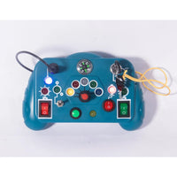 HKM-899347 Montessori Busy Board Light Game Console for Early Learning and Skill Development