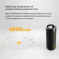 HKM-899411 Portable Dust-proof Waterproof Bluetooth Speaker with Long Battery Life