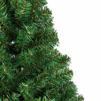 HKM-899475 8FT Light Green PVC Christmas Tree with Durable Iron Base