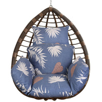 HKM-899731 Thick Soft Cushion for Hanging Egg Chair with Headrest – Versatile Outdoor Comfort Seat Pad
