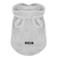 HKM-899859 Cozy Cotton Dog Coat in Gray, Pink, and Apricot - Sizes S to XXXL