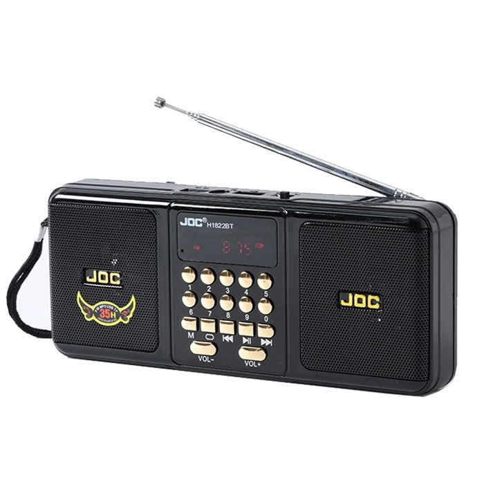 KTX-900051 Multi-Function Portable Radio with Bluetooth and Dual Channel, Available in Multiple Colors and 8G Song Cards