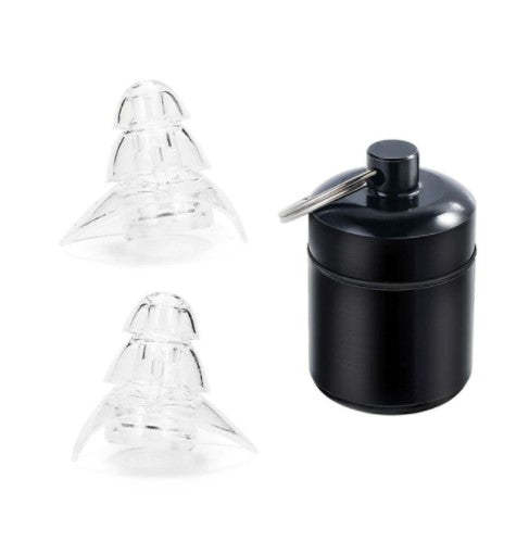 HKM-900243 Music Silicone Earplugs for Concerts and Live Events, Soft Liquid Silicone with Acoustic Filters
