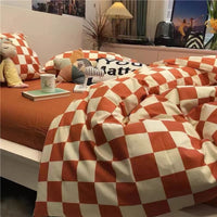 HKM-900499 Cartoon Bear Four-Piece Bedding Set with Quilt Cover in Various Sizes