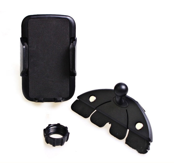 HKM-900563 CD Port Car Phone Holder for 6-Inch Devices, Adjustable Multi-Function Navigation Bracket