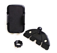 HKM-900563 CD Port Car Phone Holder for 6-Inch Devices, Adjustable Multi-Function Navigation Bracket