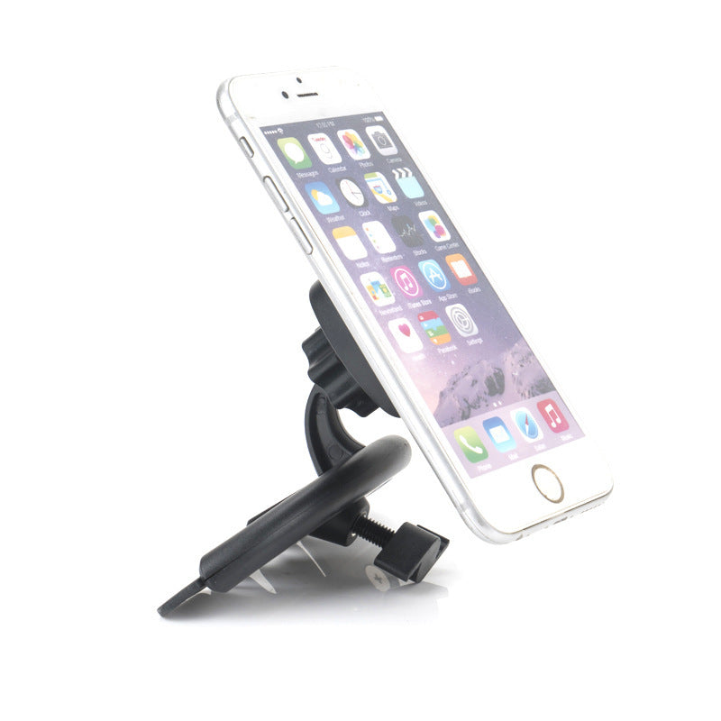 HKM-900563 CD Port Car Phone Holder for 6-Inch Devices, Adjustable Multi-Function Navigation Bracket