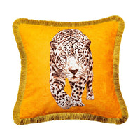 HKM-900563 Leopard Print Cartoon Waist Cushion Pillowcase for Modern Bedrooms