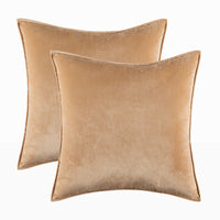 HKM-900627 Plush Covered Velvet Waist Pillow Cushion Cover for Modern Spaces