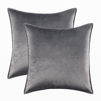 HKM-900627 Plush Covered Velvet Waist Pillow Cushion Cover for Modern Spaces