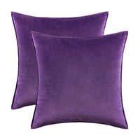 HKM-900627 Plush Covered Velvet Waist Pillow Cushion Cover for Modern Spaces