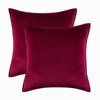 HKM-900627 Plush Covered Velvet Waist Pillow Cushion Cover for Modern Spaces