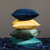 HKM-900627 Plush Covered Velvet Waist Pillow Cushion Cover for Modern Spaces
