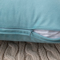 HKM-900627 Plush Covered Velvet Waist Pillow Cushion Cover for Modern Spaces
