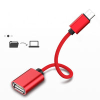 HKM-900883 Micro USB to 30A Female OTG Adapter Cable for Android Devices - 20-Inch Extended Data Connection