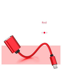 HKM-900883 Micro USB to 30A Female OTG Adapter Cable for Android Devices - 20-Inch Extended Data Connection