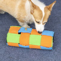 HKM-901139 Double-Sided Sniffing Dog Chew Toy Made of Polar Fleece - 40cm x 32cm