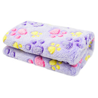 HKM-901267 Large Soft Fleece Pet Blanket - Multiple Sizes for Comfort and Warmth
