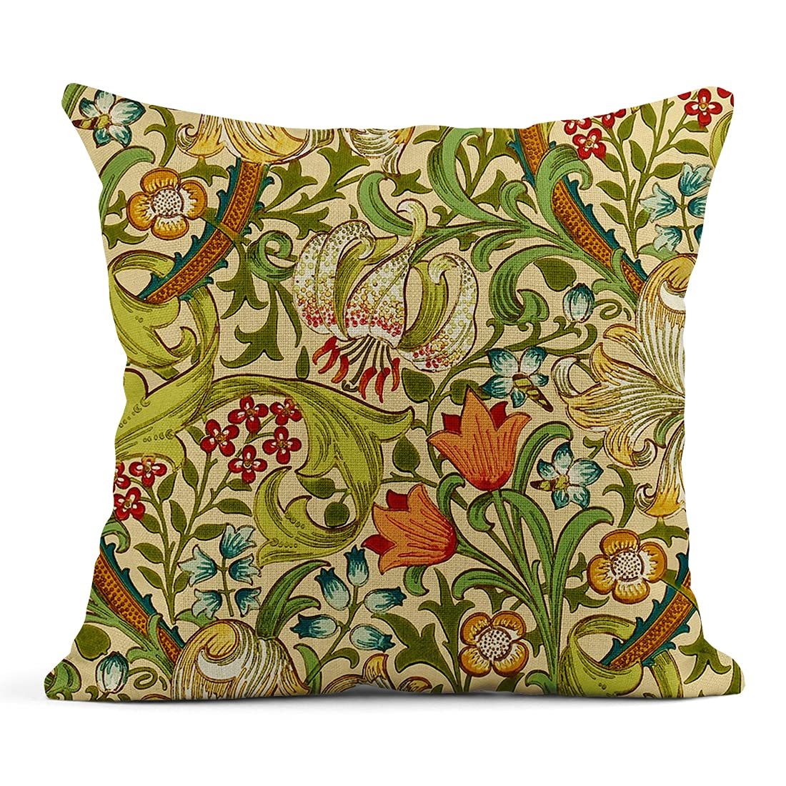 HKM-901459 Super Soft Linen Peach Skin Pillowcase 45x45cm for Home and Outdoor Use