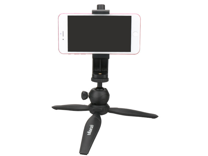 HKM-901715 Universal Tripod Mount Adapter for Smartphones - Vertical & Horizontal Rotation, Adjustable Clamp, Detachable Holder