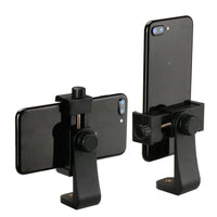 HKM-901715 Universal Tripod Mount Adapter for Smartphones - Vertical & Horizontal Rotation, Adjustable Clamp, Detachable Holder