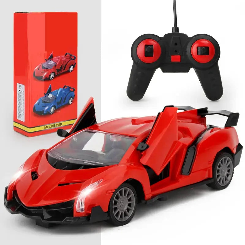 HKM-901907 Remote Control Sport Car Toy for Kids - 1:20 Scale Electric Racing Vehicle, Indoor/Outdoor Fun