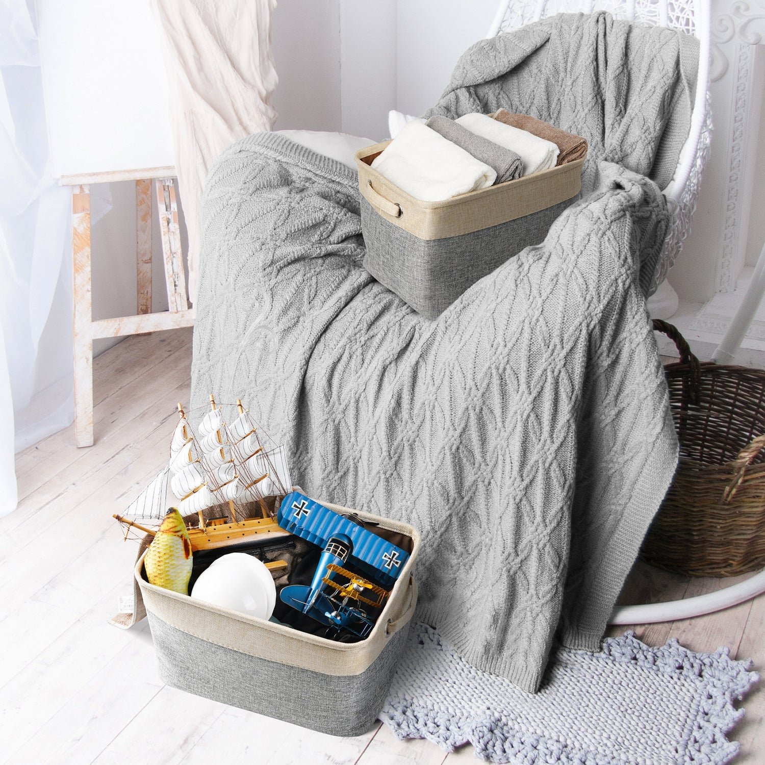 HKM-902099 Dog Toy Basket