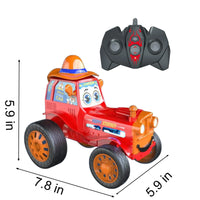 HKM-902291 Remote Control Stunt Jumping Car with Music and Lights - Electric Toy for Ages 2 and Up