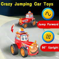 HKM-902291 Remote Control Stunt Jumping Car with Music and Lights - Electric Toy for Ages 2 and Up