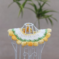 HKM-902355 Wool Woven Pet Collar in Gradient Colors - Simple & Stylish Design