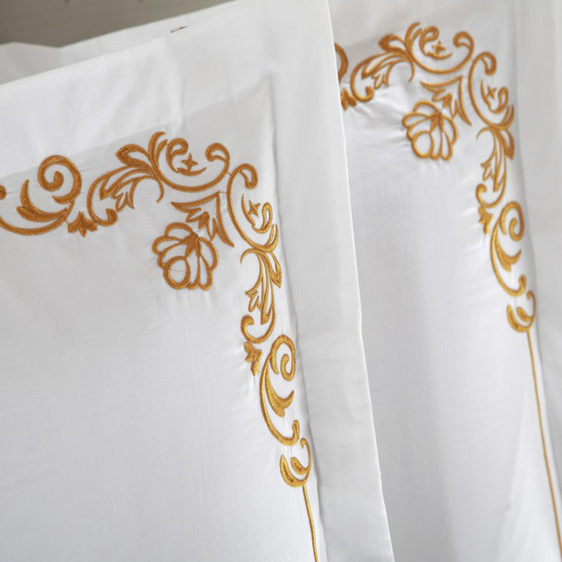 HKM-902419 Four-Piece Pure Cotton Bedding Set - Simple Design, 100% Cotton, Soft Twill Weave