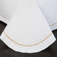 HKM-902419 Four-Piece Pure Cotton Bedding Set - Simple Design, 100% Cotton, Soft Twill Weave