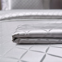 HKM-902483 Elegant Long-Staple Cotton Jacquard Four-Piece Bedding Set in Striped and Solid Designs