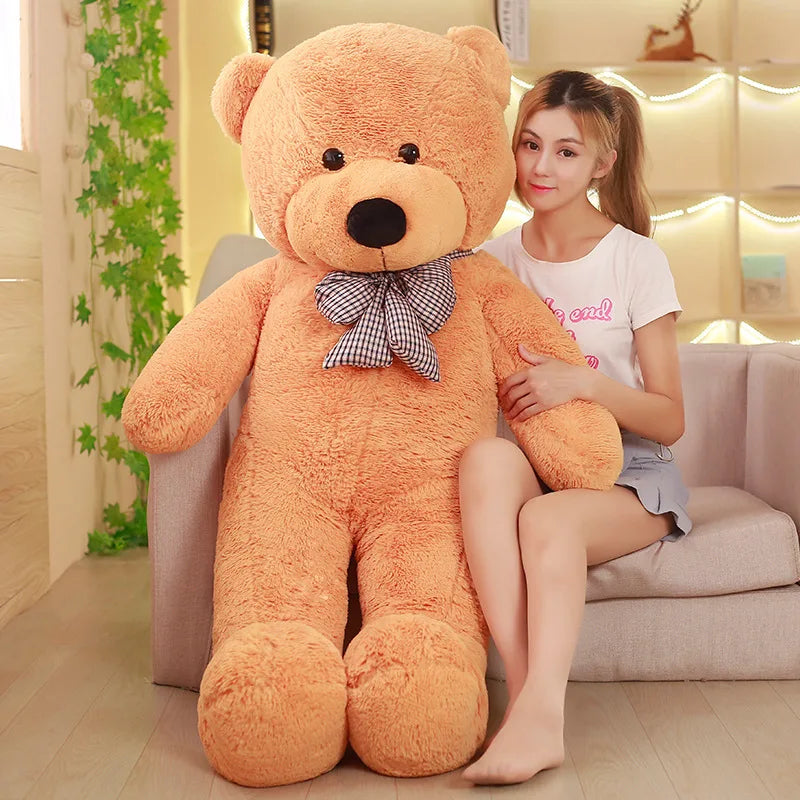 KTX-902483 Giant Plush American Teddy Bear Stuffed Toy, 31cm-50cm, Soft Short Plush, Great for All Ages