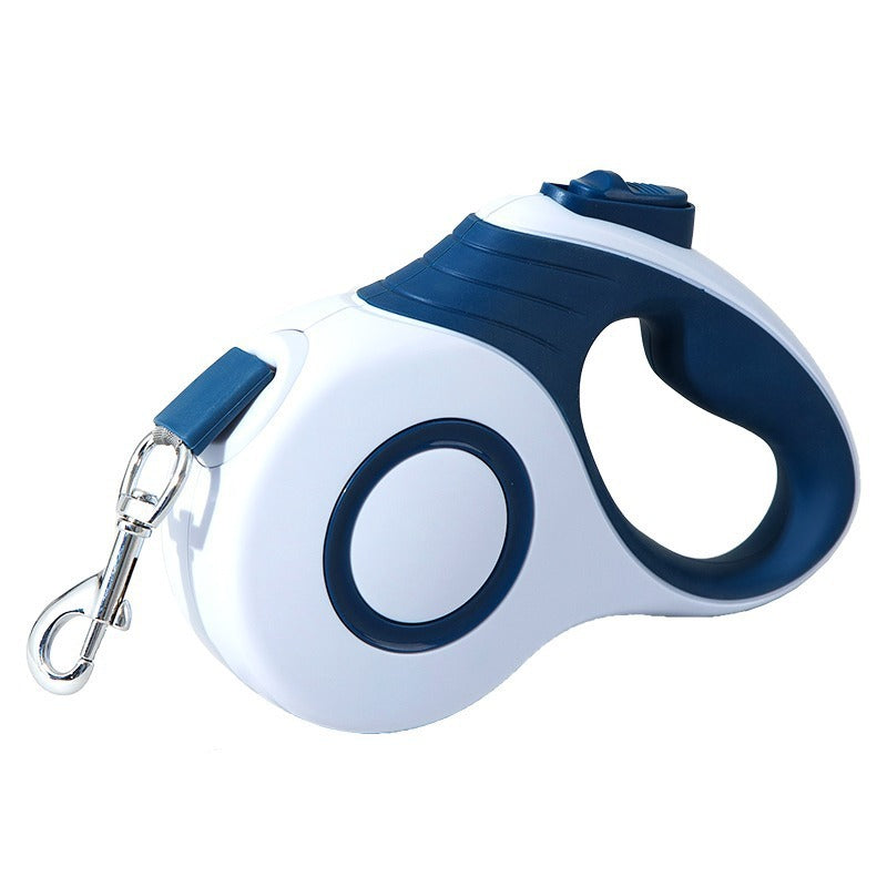 HKM-902483 Heavy-Duty Automatic Retractable Dog Leash with Built-In Trash Can - Medium & Large Dogs, 3m & 5m Options Available