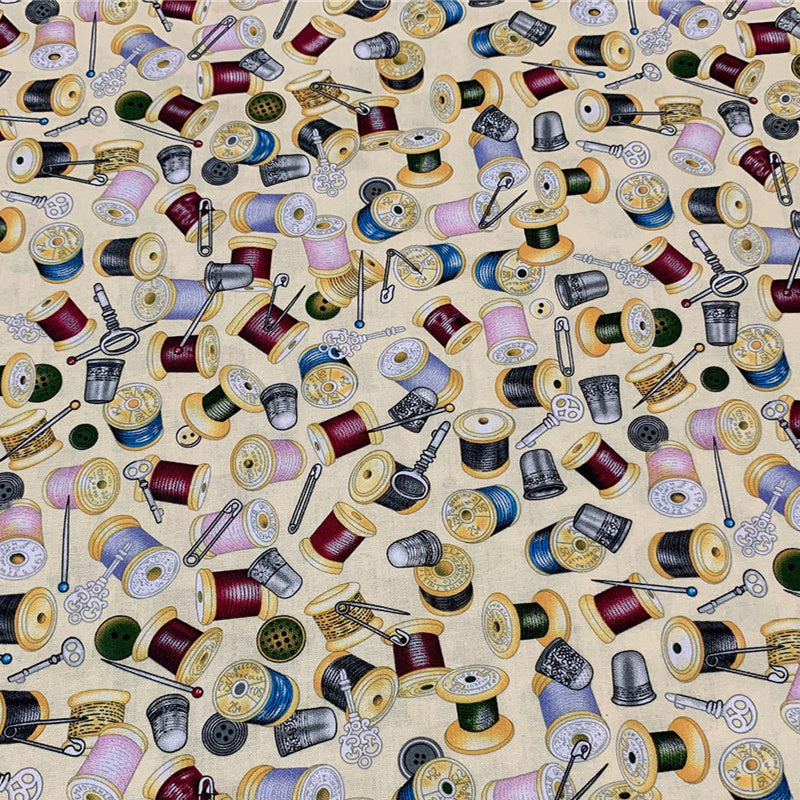 HKM-902483 Pure Cotton Fabric for Handmade DIY Projects - 110cm x 50cm