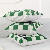 HKM-902547 Plush Cartoon Panda Pillow Case with Insert - 45x45 Polyester Cushion Cover