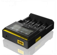 HKM-902675 Nitecore D4 Lithium-ion Battery Charger for 18650, 14500, 16340, 26650 with LCD Display and Intelligent Circuitry