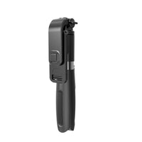 HKM-902867 Compact Bluetooth Selfie Stick with Remote for iPhone - Elegant Black and Simple White
